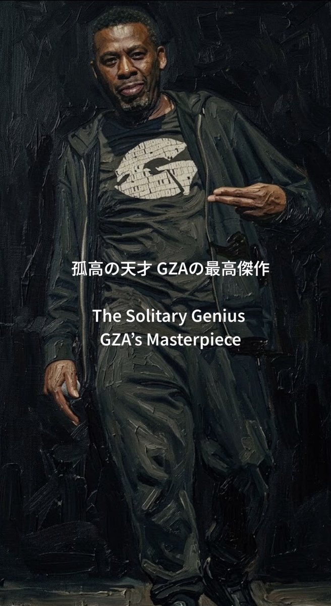 take__works's tweet image. リール動画発信中！

GZA名義初のソロアルバムにして、WUTANG全員参加の必聴アルバム💿

プロフ欄から是非チェックお願いします！

#HIPHOP #GZA #WUTANG #AI