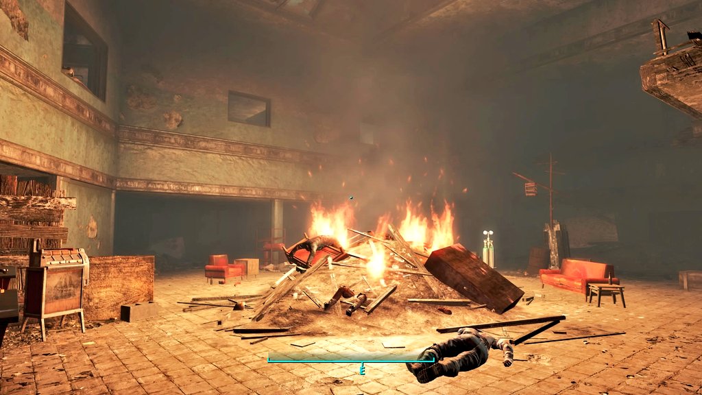 souiti_ituka's tweet image. #Fallout4/#PS4/#ネタバレ
またレールロードのお仕事をいたしました
今回は連絡の途絶えた基地の調査です

案の定ここも手遅れでした
人造人間と交戦した後に
レイダーに漁夫られたみたいです

しかも捕虜にされた上に
デスクローと戦わされていたようです

代わりに報復しておきました
これで任務完了