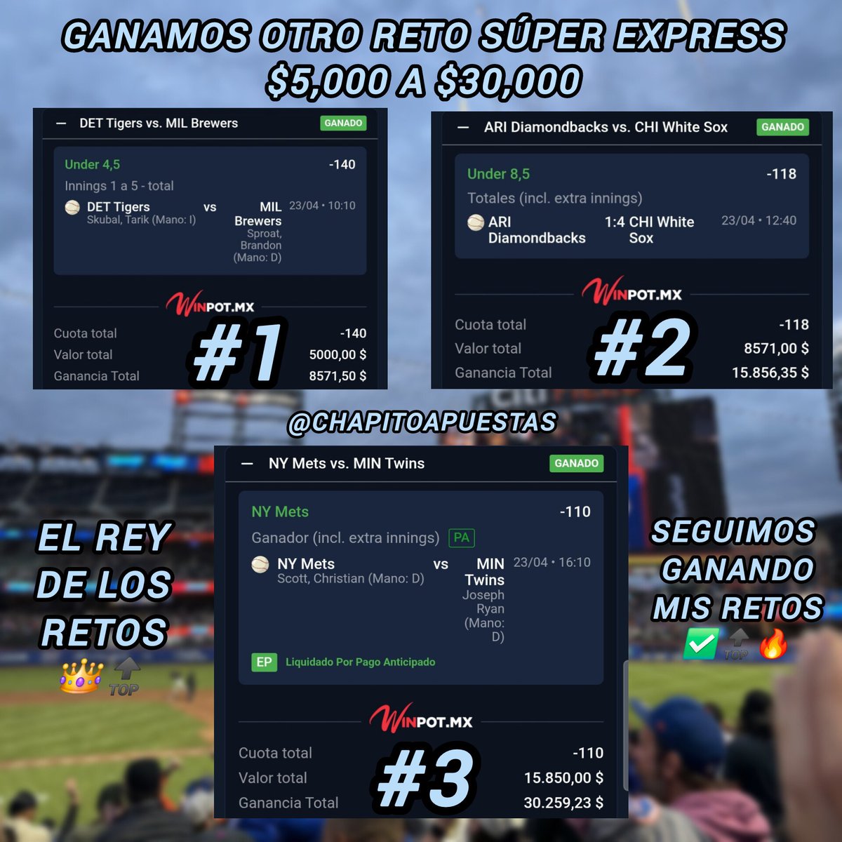 EL CHAPITO (Apuestas Deportivas) tweet media