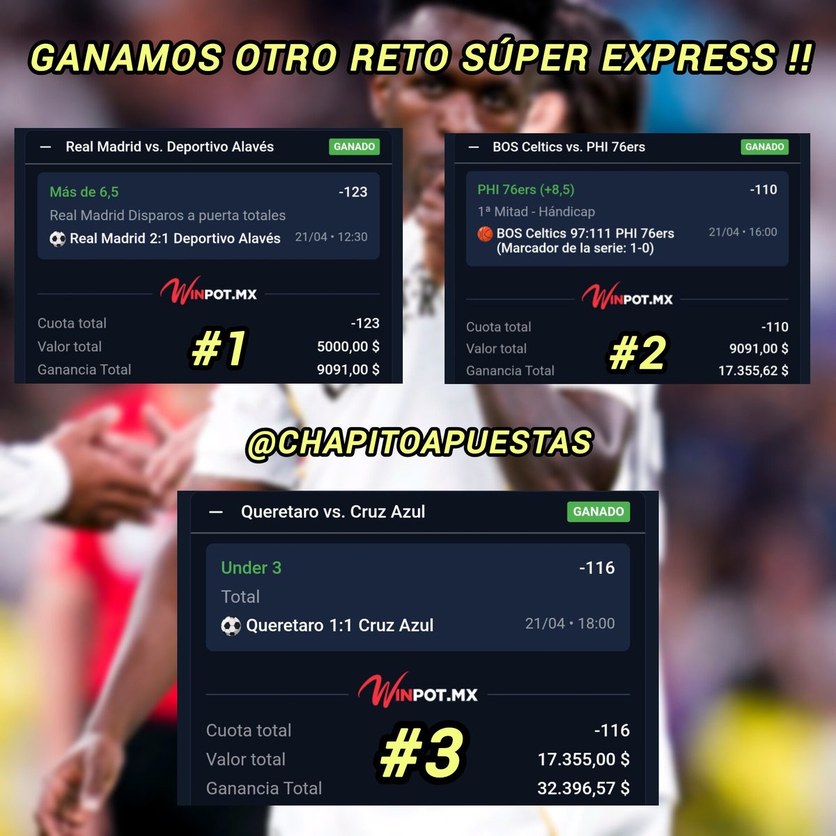 EL CHAPITO (Apuestas Deportivas) tweet media