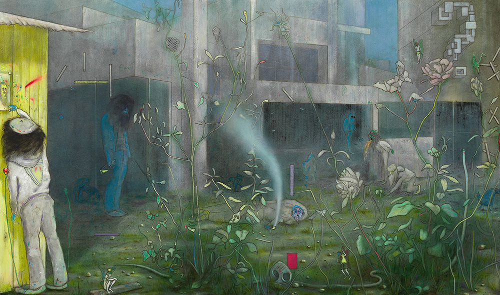 QAGOMA's tweet photo. Urban architecture > https://t.co/rZ0ws3zf40 has long provided artists with a lens through which to explore... how do you experience life in the metropolis: utopian or dystopian? On display at #Brisbane's Gallery of Modern Art #Queensland https://t.co/s0Jpyk2ga2