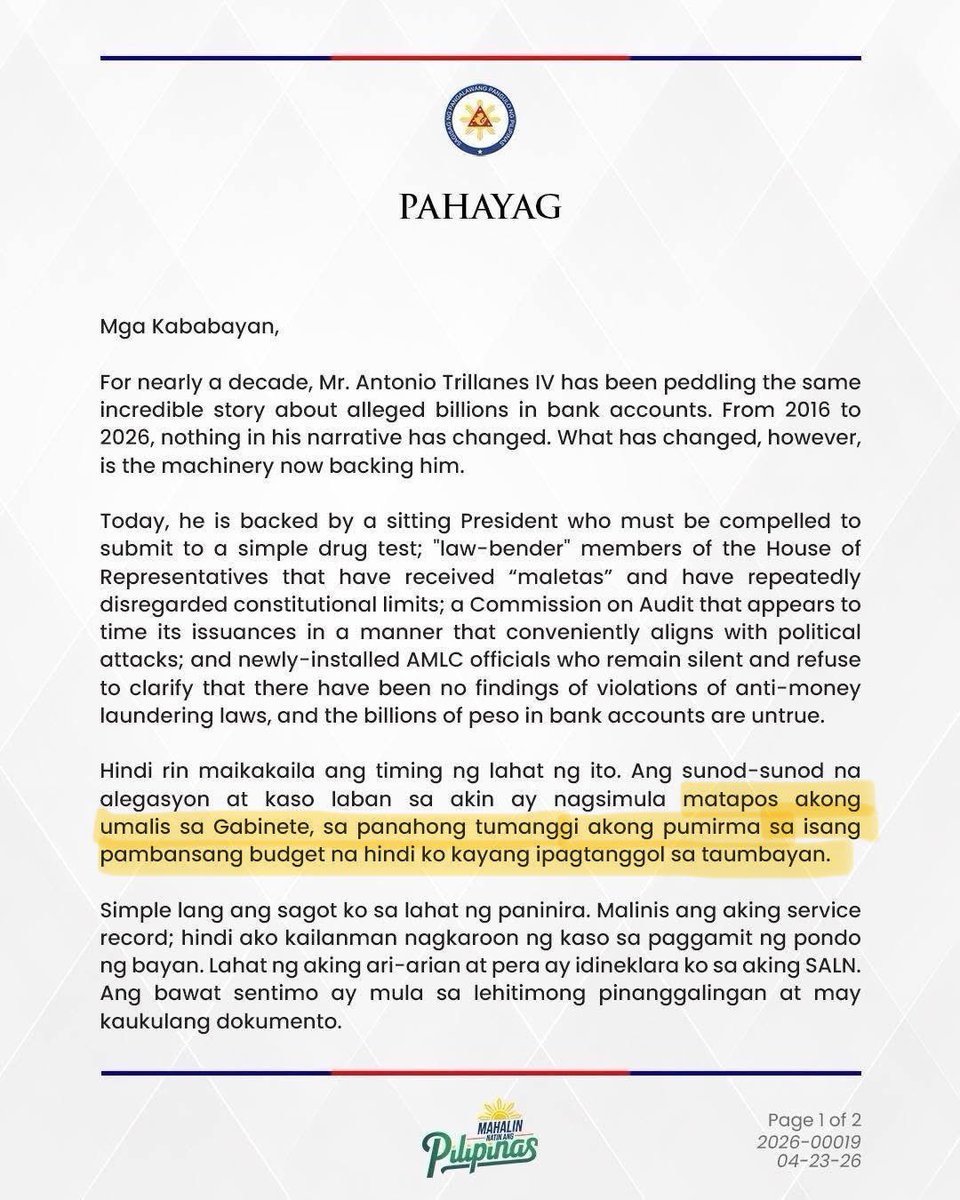 🚨[SATIRE] The “Why Would You Sign the Budget” Emergency Meeting 😂

SETTING: Midnight. OVP conference room. Na-post na kahapon sa Facebook ang “PAHAYAG” ni VP. Kumalat na ang screenshots. Social media is on fire. Sara is pacing dramatically habang hawak ang printed copy ng