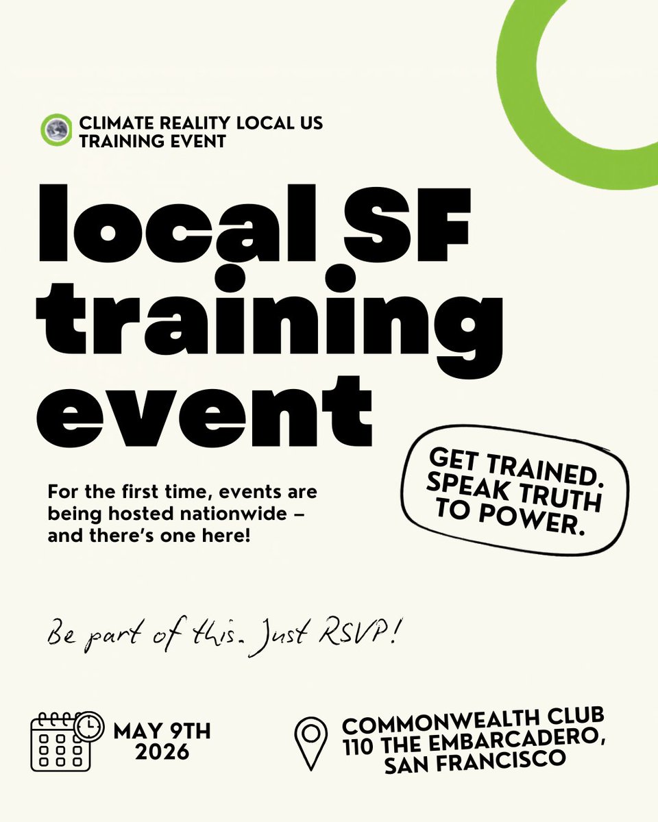 Climate Reality Bay Area Chapter tweet media