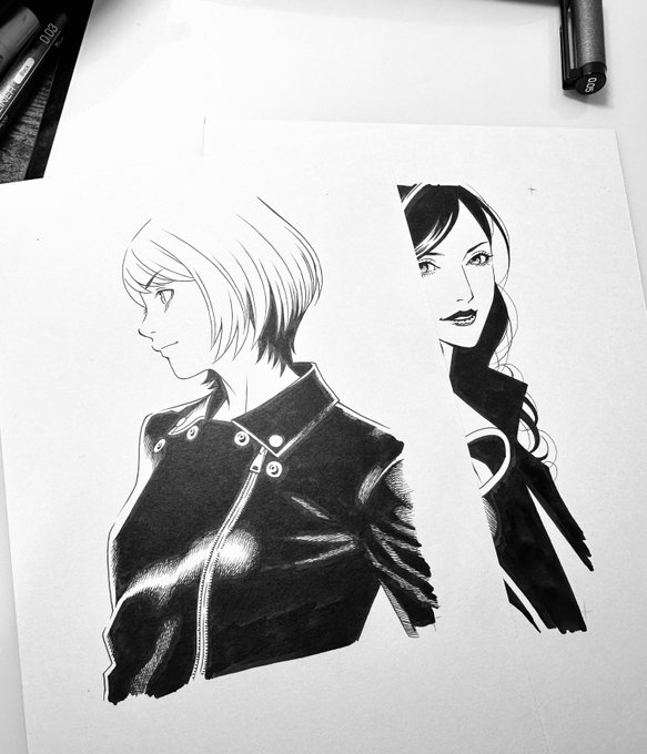 おはようございます。
本日、ポストカードサイズ原画2点持参致します。

#キチレコちゃん
#リベストギャラリー創 