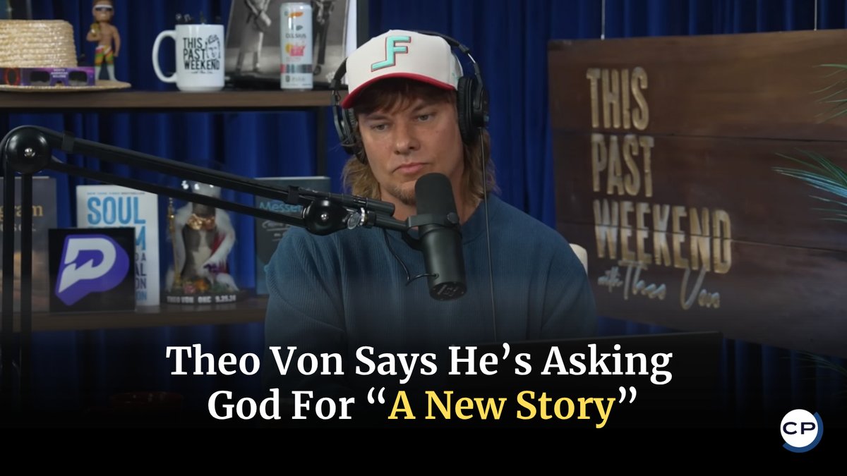 ChristianPost's tweet image. Comedian Theo Von says he’s tired of his old patterns and is asking God for “a new story” for his life.
#TheoVon #FaithJourney #ChristianNews #Testimony #GodAtWork
🔗 dlvr.it/TSBnzW