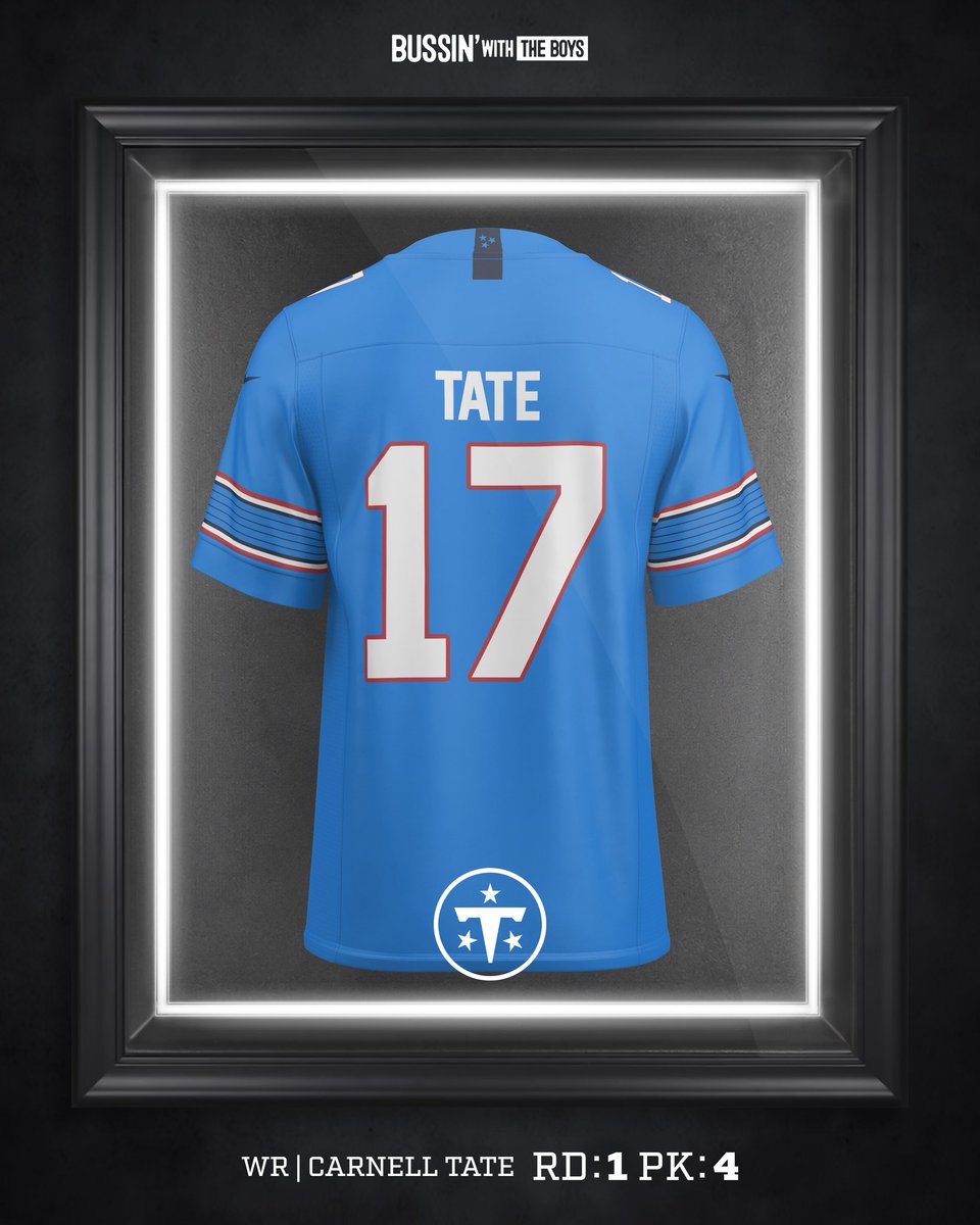 BussinWTB's tweet photo. The Titans select Ohio State WR Carnell Tate 👀 https://t.co/hfgLokSyY3