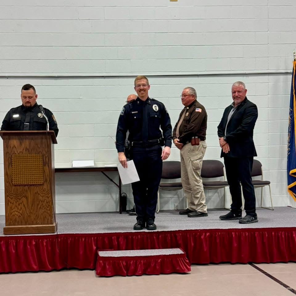 KearneyPolice's tweet photo. Please join us in congratulating Officer Josh Goodbrake and Officer Ethan Mroczek on their graduation today from the Nebraska Law Enforcement Training Center’s 222nd Basic Training Session!

After 16 weeks and 626 hours of intensive training, both officers reached this important milestone surrounded by family, friends, and classmates.

Special thanks to our training staff, mentors, and the dedicated team at NLETC for their guidance and support.

Welcome to the team! #JoinKPD
