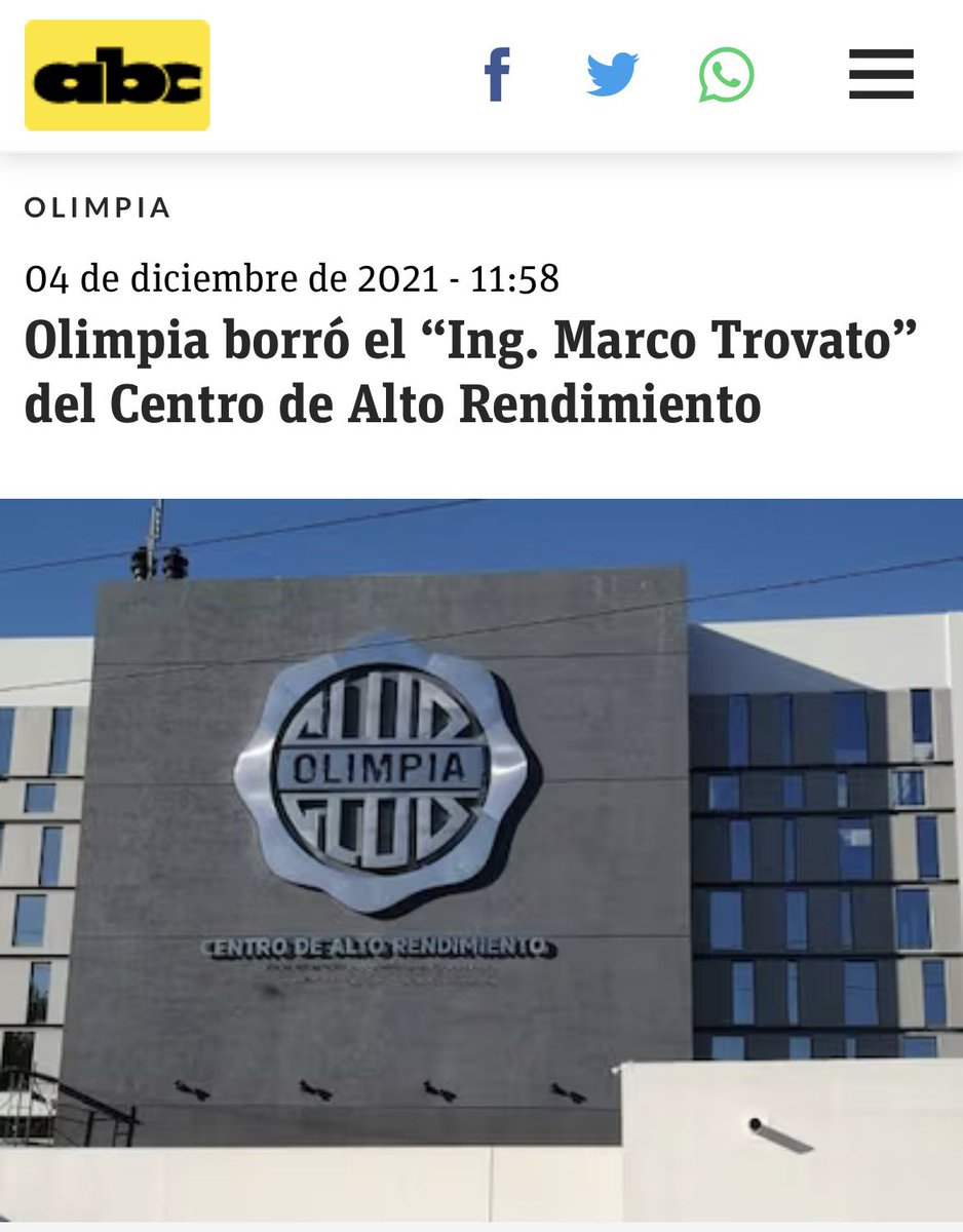 Lástima que a ese mismo tipo le tuvieron que borrar el nombre de la Villa olimpia con hidrolavadora por vergüenza mundial tras la sanción de la FIFA. Ni su propio club lo pudo sostener. 😂