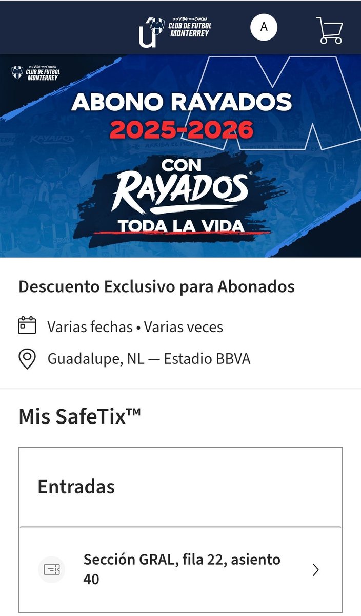 TesAng77's tweet photo. @Rayadas 💙🤍💪🤠 https://t.co/yhUIFiMDLL