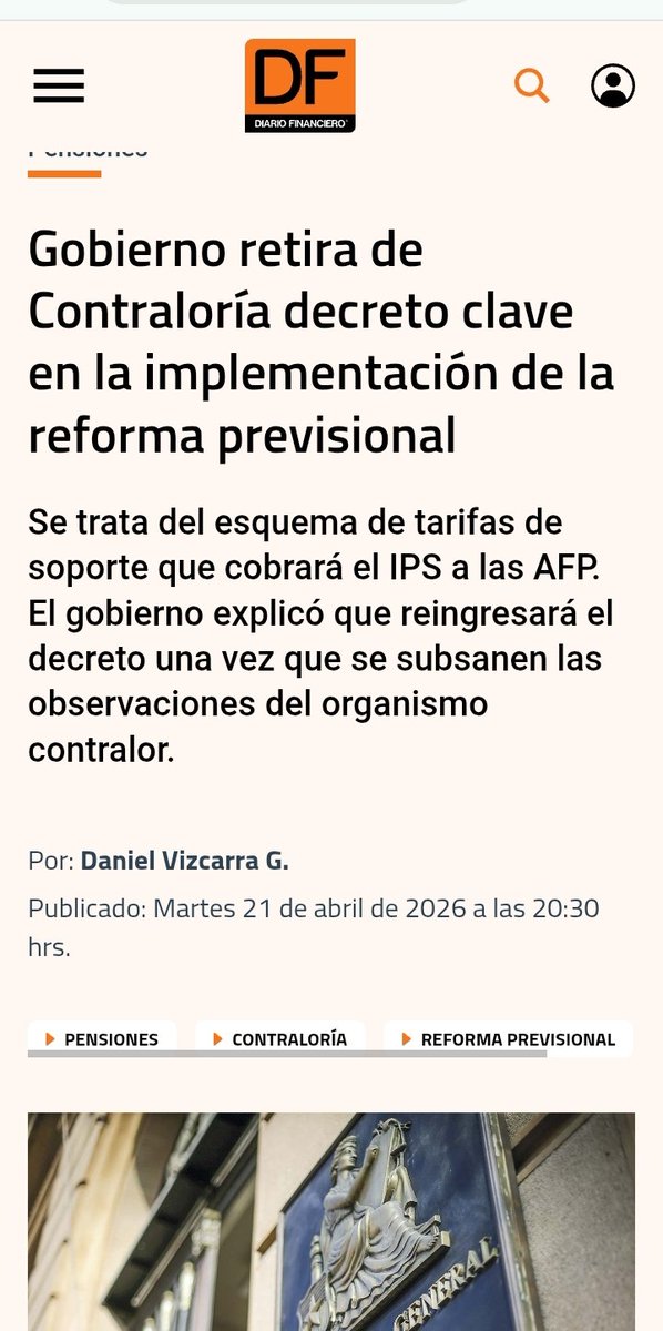 <a href="/RobertoMerken/">Ciudadano Roberto Kiltro</a> <a href="/Cristia10377949/">Cristian Leal 🇨🇱#Apruebo</a> ESTE INFELIZ DEBE CASI 12 MILLONES EN HORAS EXTRA QUE FINGIÓ CUMPLIR EN LA. MUNICIPALIDAD DE SANTIAGO Y RESPECTO LO QUE DICE NO SE DE QUÉ BENEFICIO PARA LOS JUBILADOS HABLA, PORQUE ESTÁN HACIENDO PRECISAMENTE LO CONTRARIO