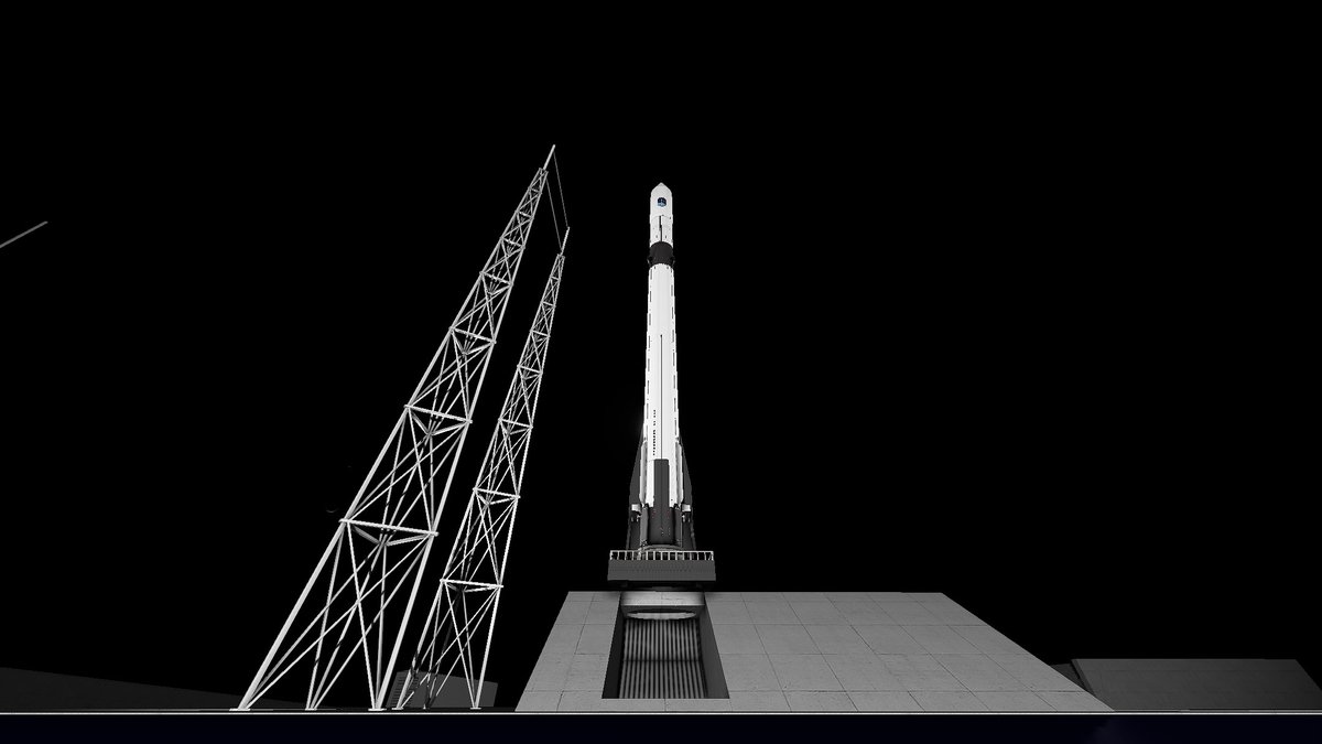Helios_JNO's tweet photo. Tundra rolls out to the pad ahead of a full wet dress rehearsal in preparation for launch, next time it leaves the launch pad will be under its own power as soon as may 2nd. https://t.co/vBFpYrOrO1