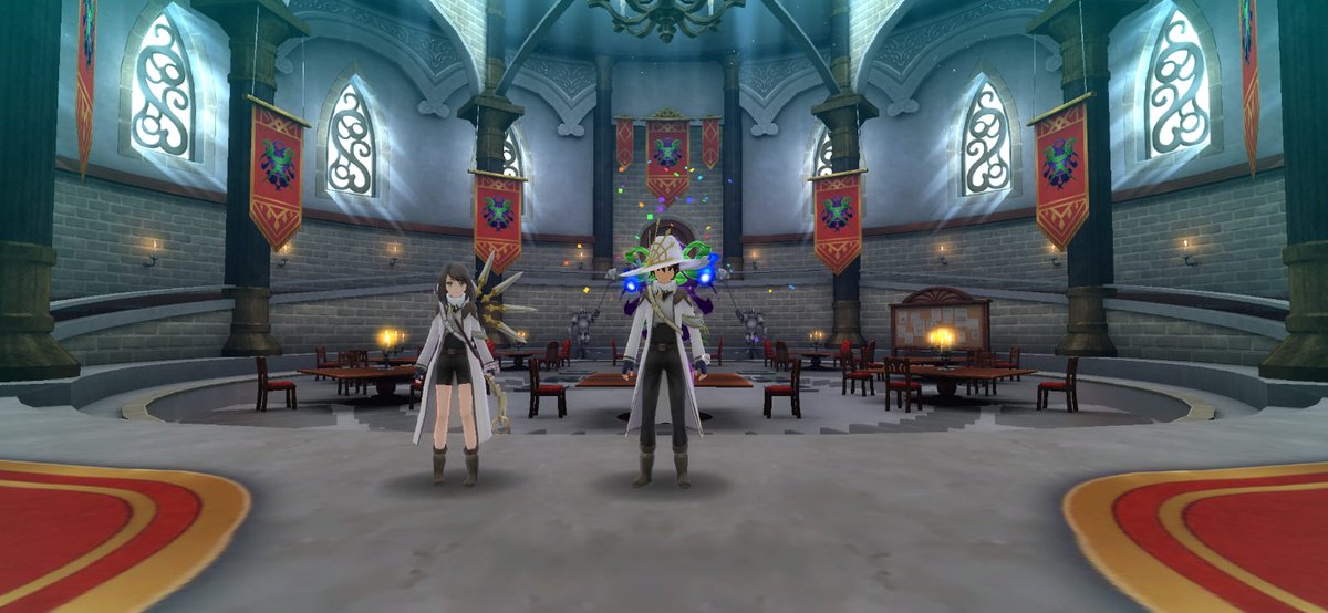 azharrizkyz's tweet photo. エンチャンターメンバーによるギルドチャンピオンでの集合写真

#SAOIF #GOG https://t.co/FASzhpSJc2