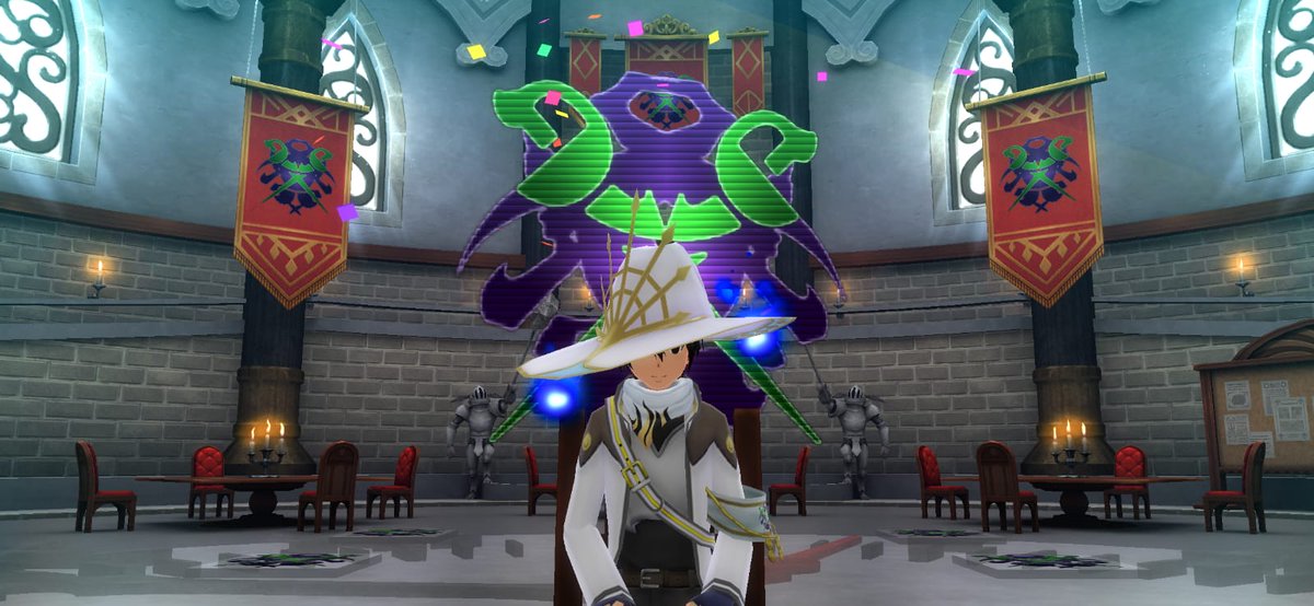 azharrizkyz's tweet photo. エンチャンターメンバーによるギルドチャンピオンでの集合写真

#SAOIF #GOG https://t.co/FASzhpSJc2