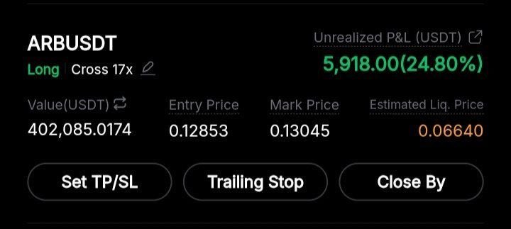 Pr0fitconscious's tweet image. $ARB
All TP Done Amazing #Profit 

Proof of my signal Results