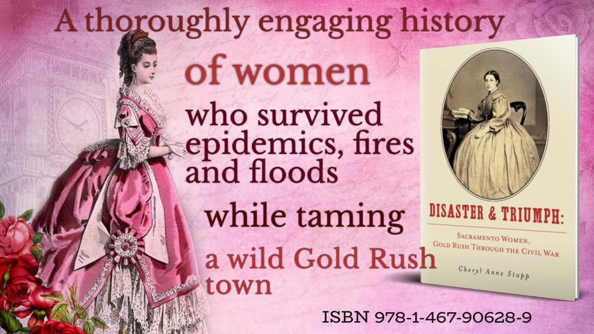 CherylAnneStapp's tweet image. True stories of the remarkable pioneer women who settled California’s capital city. Some were respectable ladies…but others were “soiled doves.” Paperback &amp;amp; eBook, nonfiction, recommended for women’s studies. amzn.to/2mJ8TTh  #History #women