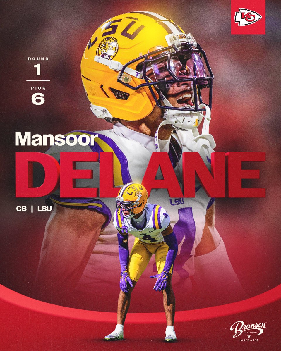WENT UP AND GOT OUR MAN 😤

With the 6th pick in the 2026 NFL Draft, we have selected CB <a href="/mansoordelane/">Mansoor Delane</a>!