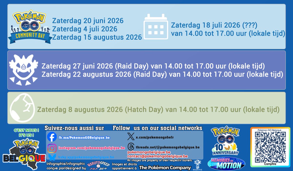 pokemongobefr's tweet photo. #pokemongobelgium #pokemon #pokemongo
#MemoriesInMotion #pokemongobelgique
#pokemongoapp #pokemongoappfr
#pokemongofr #pokemonfr #PokémonGoBelgique
#niantic #Scopely #ポケモンGO https://t.co/leeuMFgIaX