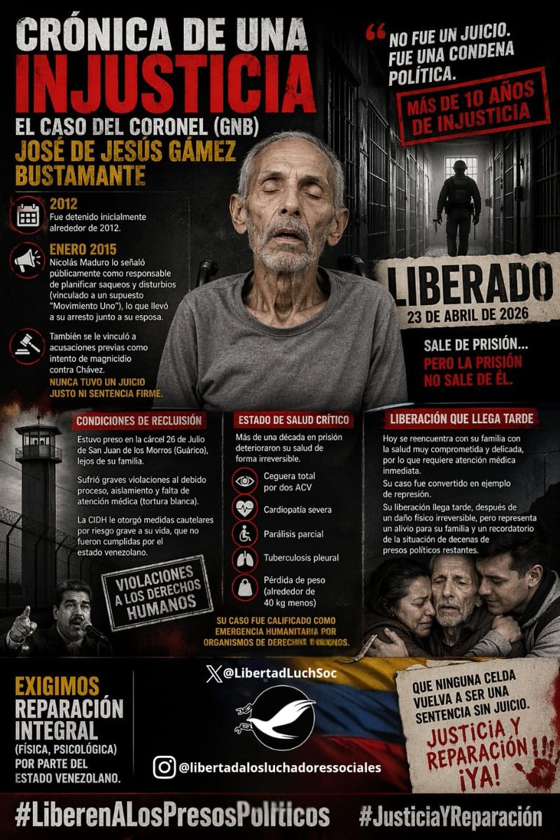 Comité por la Libertad de los Luchadores Sociales tweet media