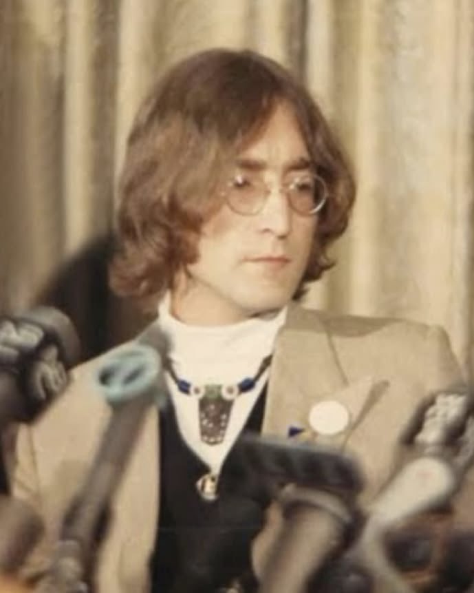 "I thought this was a beautiful woman and it's just that twink from the Beatles"