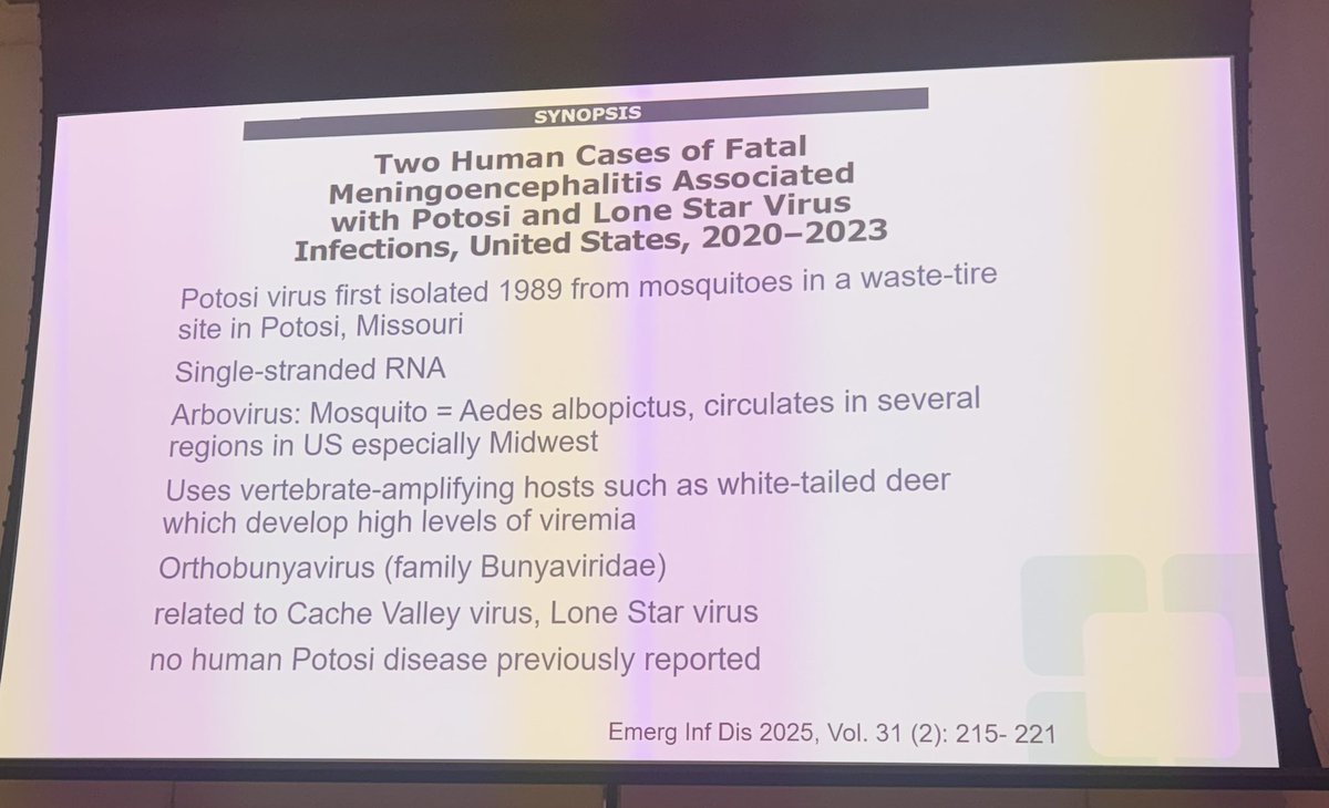 ccf_idfellows's tweet image. Fantastic IM Grand Rounds by Dr. Isada, Vice Chair and Neuro-ID expert, on a structured approach to encephalitis—integrating clinical exam, neuroimaging patterns, mNGS testing and a novel pathogen. #IDTwitter #NeuroID #MedEd