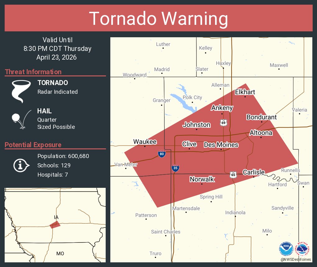 NWS Des Moines tweet media