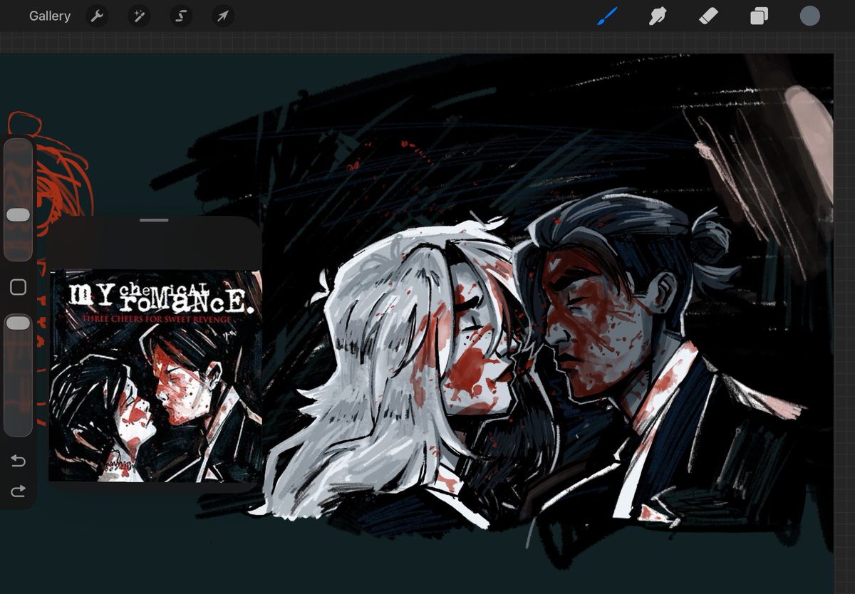 PoddleWasIt's tweet image. Where do I get mcr font brug #invincible #rexsplode and that guy