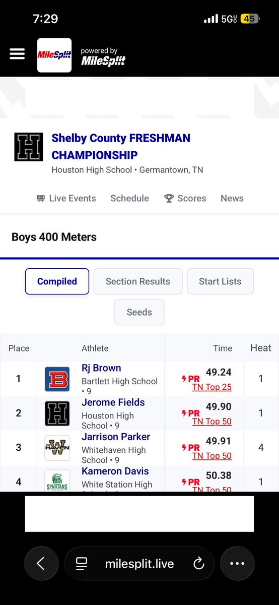 jarrison_parker's tweet photo. new 400m pr in season opener 49.91 https://t.co/54p1R7xaby
