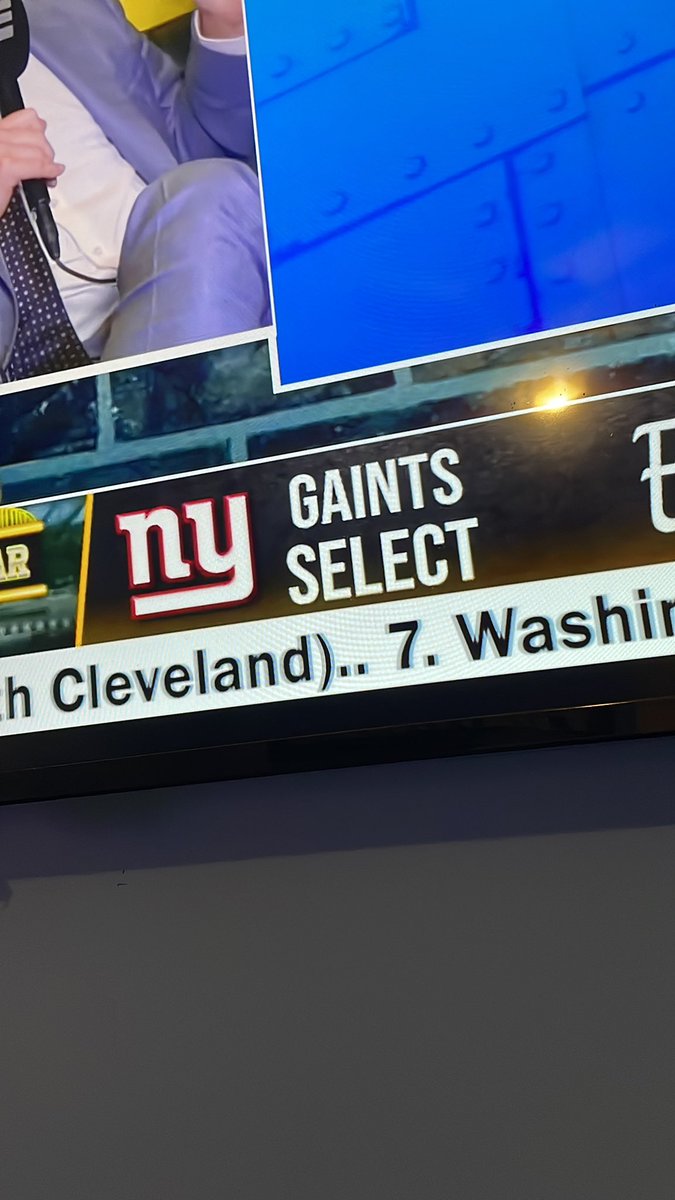 PGHChristv's tweet image. They changed the spelling of “Giants”

LMFAO

#nfldraft 

#HereWeGo