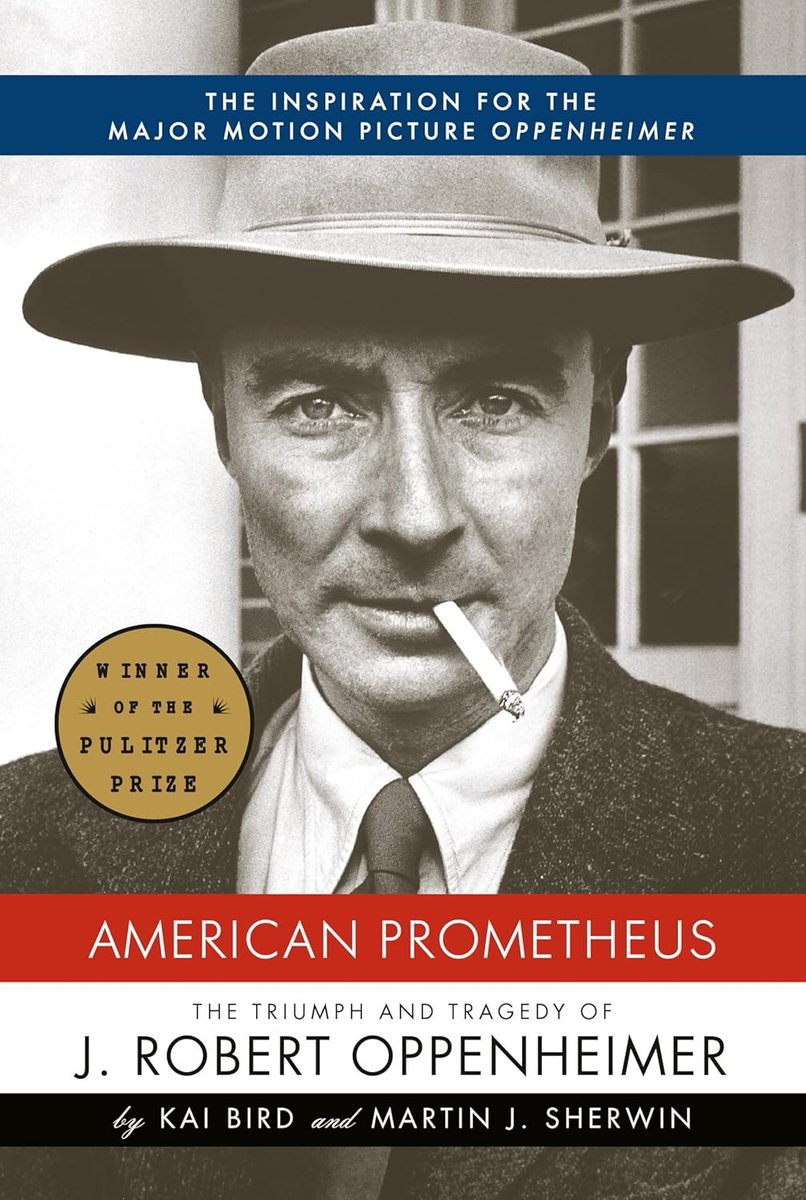 📗 American Prometheus: The Triumph and Tragedy of J. Robert Oppenheimer [CAPA DURA]

💰 R$ 89,30:  amzlink.to/az0tPncDZU2Rc

⬜️ Oferta por tempo limitado.