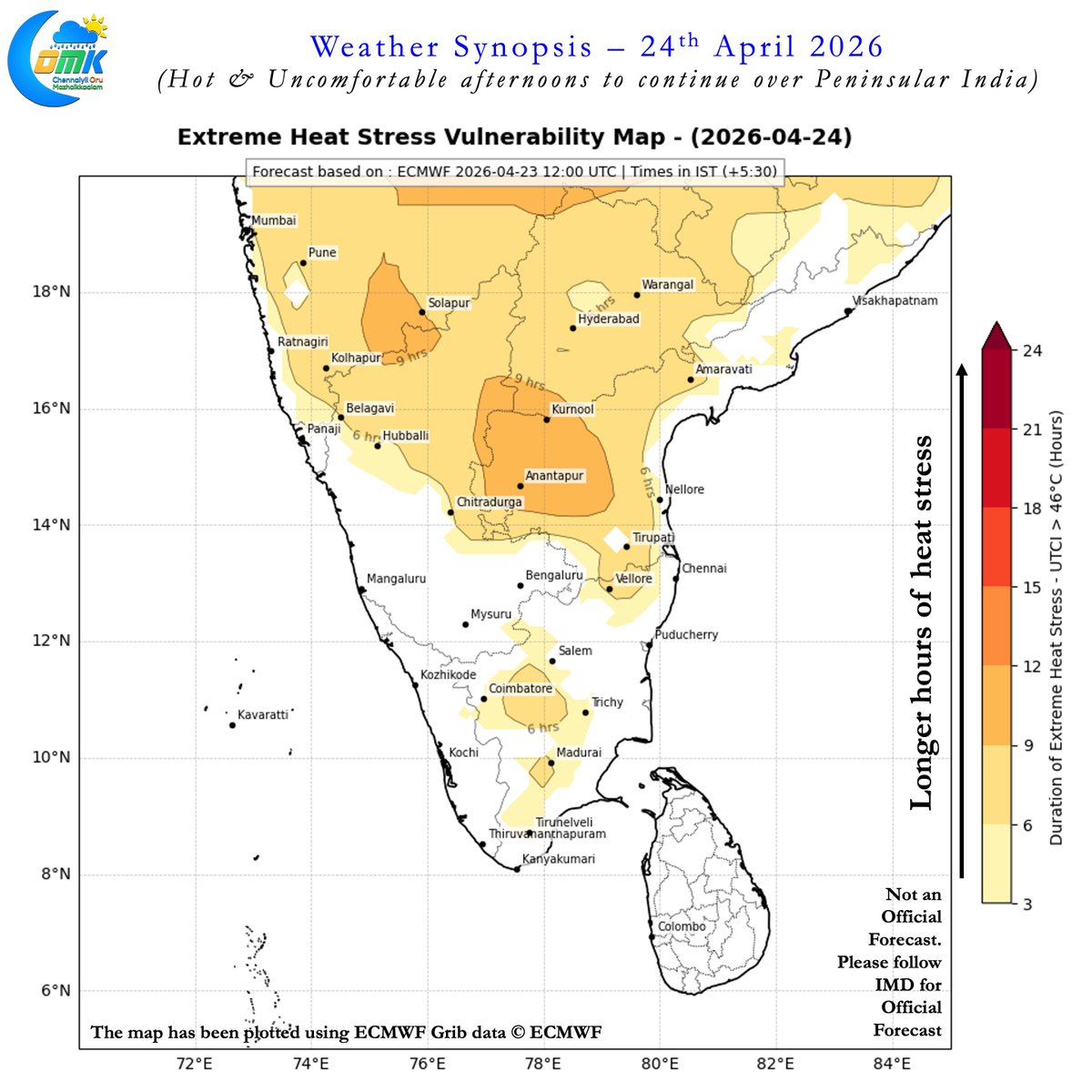 Chennai Rains (COMK) tweet media