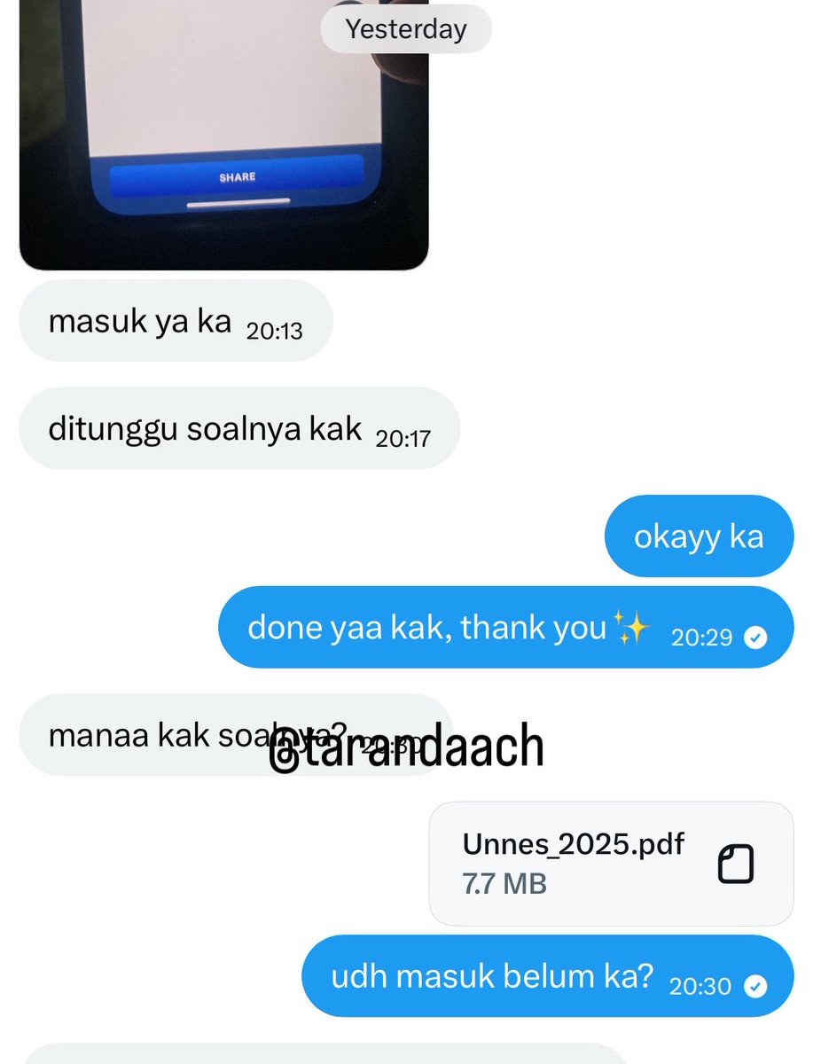 tarandaach's tweet image. JUAL BERBAGAI SOAL MANDIRI 2024/2025 ASLI 25k‼️. 
CBT DOM UNY 2024/25,  IPB 24/25, SIMAK UI 24/25, UM UNDIP 24/25, UNJ, UNNES.  Yuk yang butuh bahan belajar yg lebih matang bisa dm yaa. Semangat camaba🤗✨ #zonauang #simakui #undip #uny