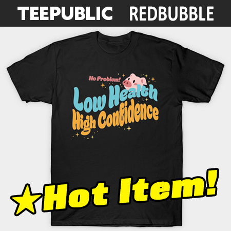 AckeeWolf's tweet image. 🌈Selling now!

Low health. High confidence. 🐷
Still winning😆

▼Low Health, High Confidence - Funny Self-Deprecating Pig Design
 teepublic.com/t-shirt/904111…
 redbubble.com/shop/ap/179956…

#FunnyDesign #Relatable #PigLife #HumorStyle #GraphicTee #Mood