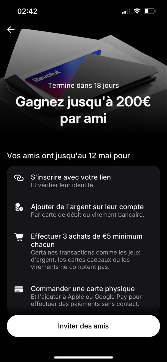 ckthiee's tweet photo. Je parraine. Je suis sur Revolut comme plus de 70 millions de clients conquis. Voici un lien d'inscription pour me rejoindre : https://t.co/7RkcsXP7TO https://t.co/UuW61fj0kA