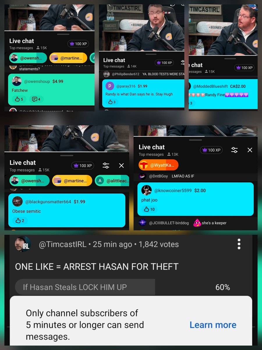 Timecast just turned on subscribers only mode for comments 🤷‍♂️