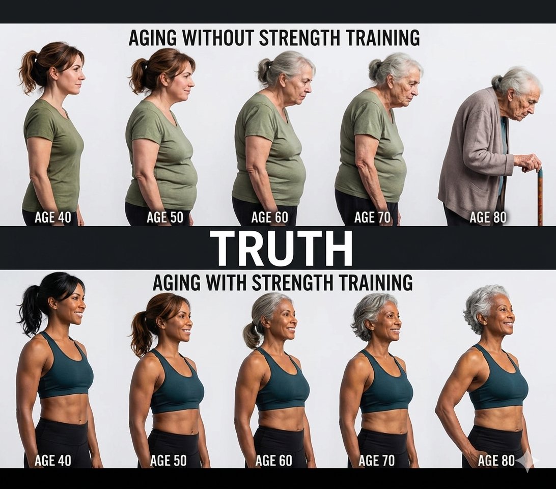 LifeMedPlus_com's tweet photo. 𝐒𝐭𝐫𝐨𝐧𝐠𝐞𝐫 𝐟𝐨𝐫 𝐋𝐨𝐧𝐠𝐞𝐫:
People who do not maintain physical activity will experience muscle loss between 𝟑-𝟖% 𝐨𝐟 𝐭𝐡𝐞𝐢𝐫 𝐦𝐮𝐬𝐜𝐥𝐞 𝐦𝐚𝐬𝐬 for each decade after they reach 𝟑𝟎 𝐲𝐞𝐚𝐫𝐬 𝐨𝐟 𝐚𝐠𝐞.
 #Wellness #Lifestylemedicine #LifeMedPlus #Aging #WHO https://t.co/u5j8HLMW1O