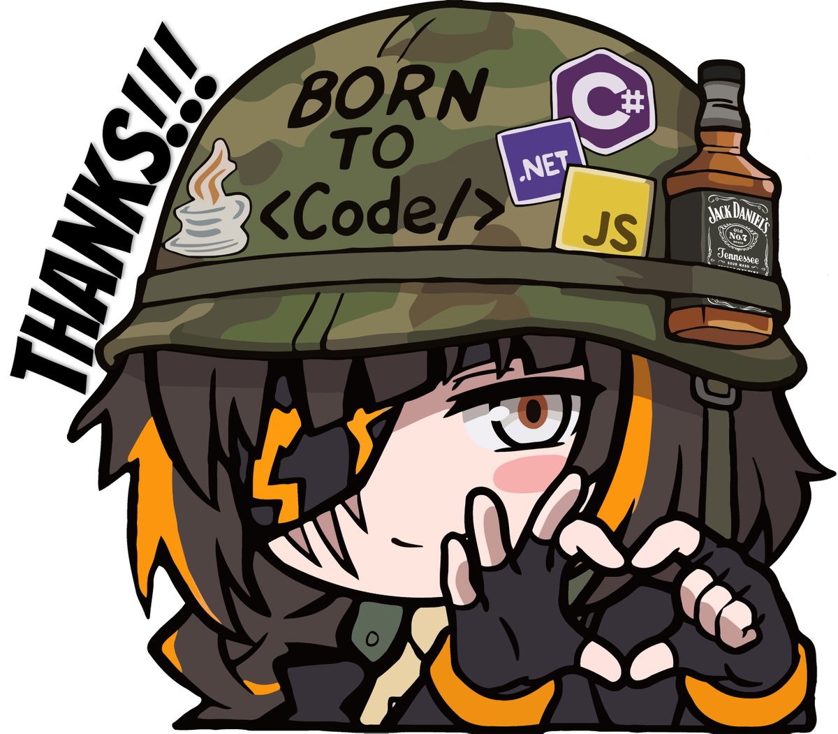 Hikekura's tweet image. 1,558 followers now. Thank you all for following me. Whether you’re bots or real people, I appreciate you putting up with the complaints and doodles of an old programmer trying to step outside his comfort zone. #DevLife #NoobArtist #ComfortZone