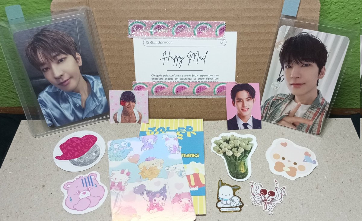 runawaybehind's tweet photo. Feedback ultra positivo para a @_httprwoon que me enviou esses wonwoos mais lindos do mundo inteirinho!! esteve sempre disponível e me atualizou sobre todo processo de envio, que aconteceu bem rápido e chegaram perfeitos 🥺 adorei os brindes  muito obrigada 💞💞 https://t.co/Ojw846Uyt3