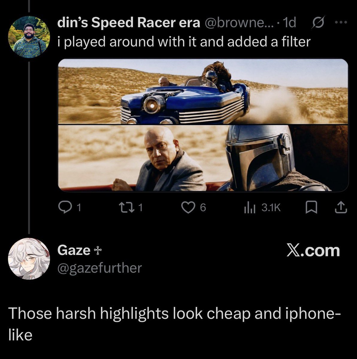 din’s Speed Racer era tweet media