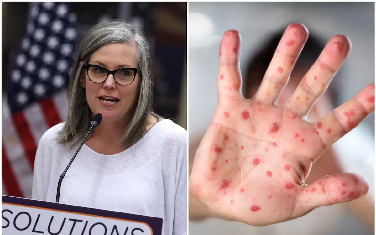 pplanadigital's tweet image. 🚨 CRUCE EN ALERTA: CONFIRMAN SARAMPIÓN EN #ARIZONA @katiehobbs 

Caso de sarampión en #Pinal County. Paciente no vacunado estuvo en lugares públicos siendo contagioso.

⚠️ El virus permanece en el aire hasta 2 horas.

✔️ Revisa tu vacuna
✔️ Evita viajar con síntomas
❗ Riesgo