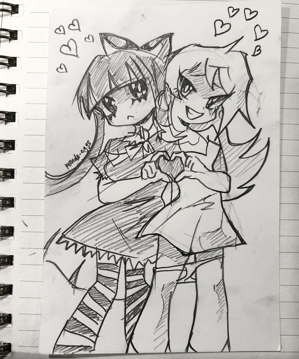 panda_eggs's tweet photo. panty and stocking https://t.co/4S7yEIrgCm