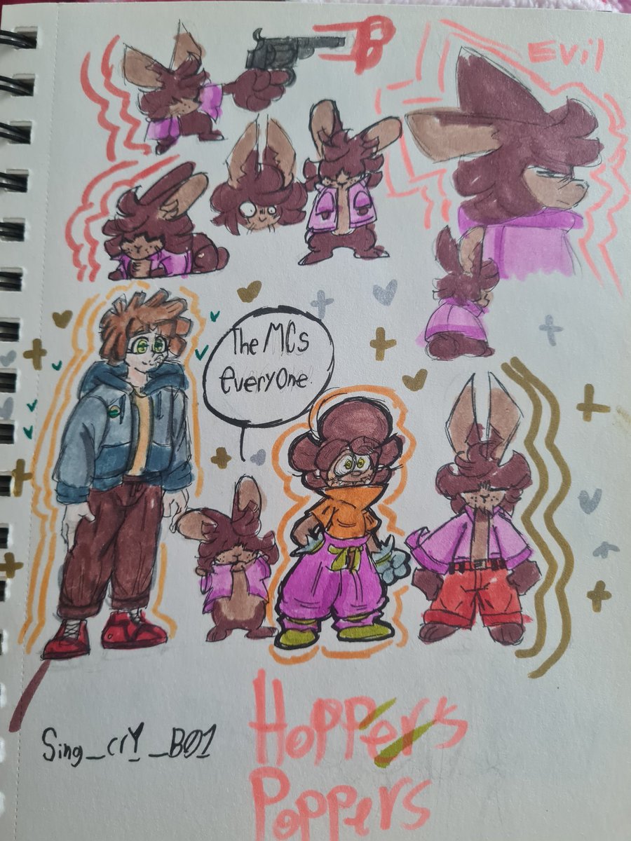BrotonDude18137's tweet photo. Here I have my rubber cryptid and my  razor-sharp girl.. the main characters of the 2 stories. #oc #MainCharacters #art #sketch https://t.co/sAeberfdcn