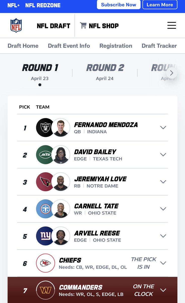 Mel Kiper’s mock draft blown into pieces already 😂 #nfldraft