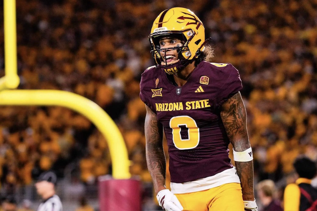 NFL_DovKleiman's tweet photo. 𝗣𝗶𝗰𝗸 𝗜𝘀 𝗜𝗻: The Saints select Jordyn Tyson with the 8th overall pick in the 2026 NFL Draft. https://t.co/mrwcbFFP4E