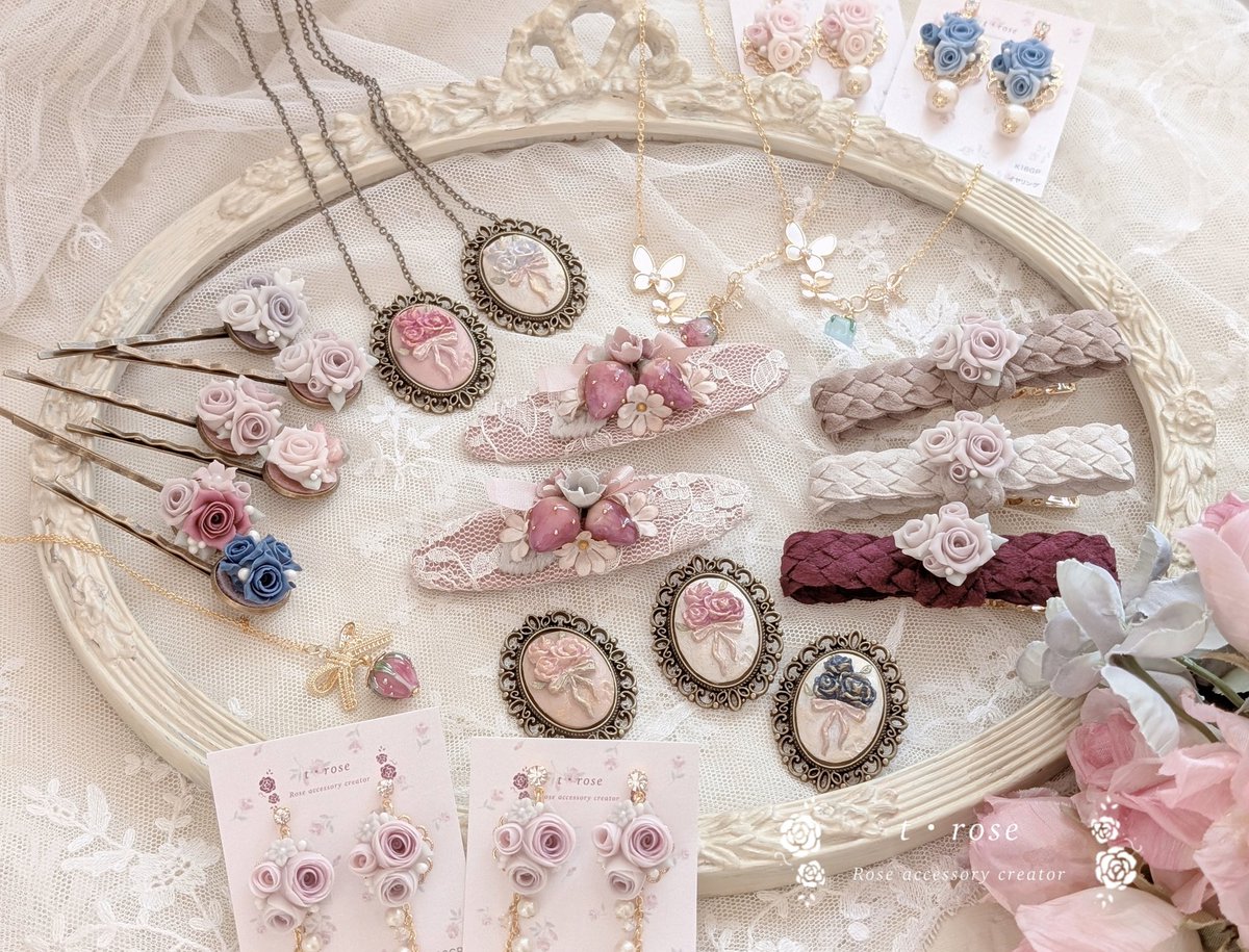 t・rose ﾛｰｽﾞｱｸｾｻﾘｰｸﾘｴｲﾀｰ®🌹 tweet media