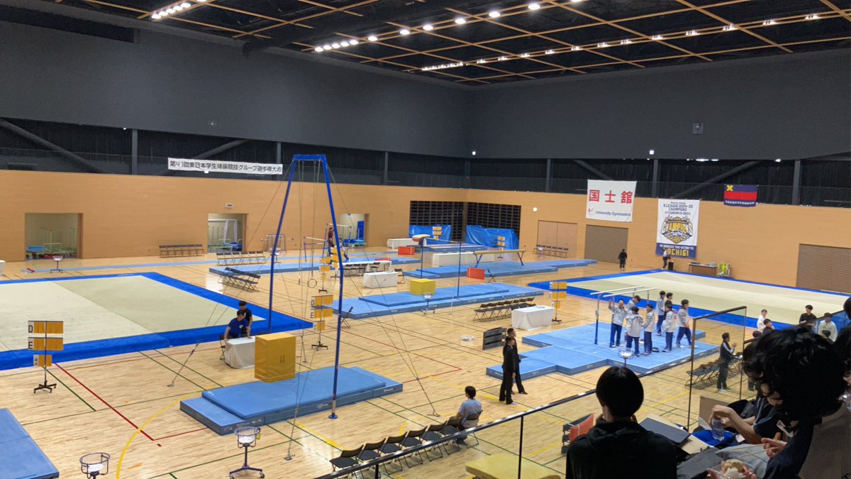 _ibagym's tweet photo. こんにちは！！！！！！！！！
東グループ、今年は男子個人4人で出場しています！今日の会場練習で各自調整していきます！
応援よろしくお願いします！ https://t.co/VIYC6DdByx