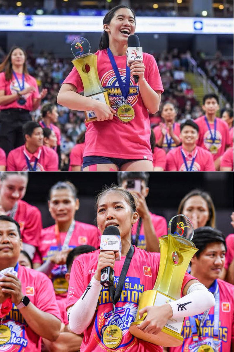 jay_llhor02's tweet photo. Nagtataka pa ba kayo why Champion sila? They're not the home of MVPs for nothing #pvl2026

✔️ Alyssa Valdez (OH)
✔️ Jema Galanza (OH)
✔️ Bernadeth Pons (OH)
✔️ Tots Carlos (OH)
✔️ Michele Gumabao (OH) 
✔️ Jia De Guzman (S) 
✔️ Kyle Negrito (S) 

Congrats, Creamline. What a win! https://t.co/MhQz1u8MSD