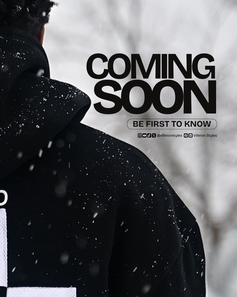 villeionstyles's tweet image. Something Big Is Coming.

Built with heart. Made with purpose.

This isn’t just a drop — it’s something that means something.

Intentionally made.
Highly requested. Next drop loading.
Be first when it lands. Link in bio.

#VilleionStyles #ExclusiveDrop #TheVilleionMovement