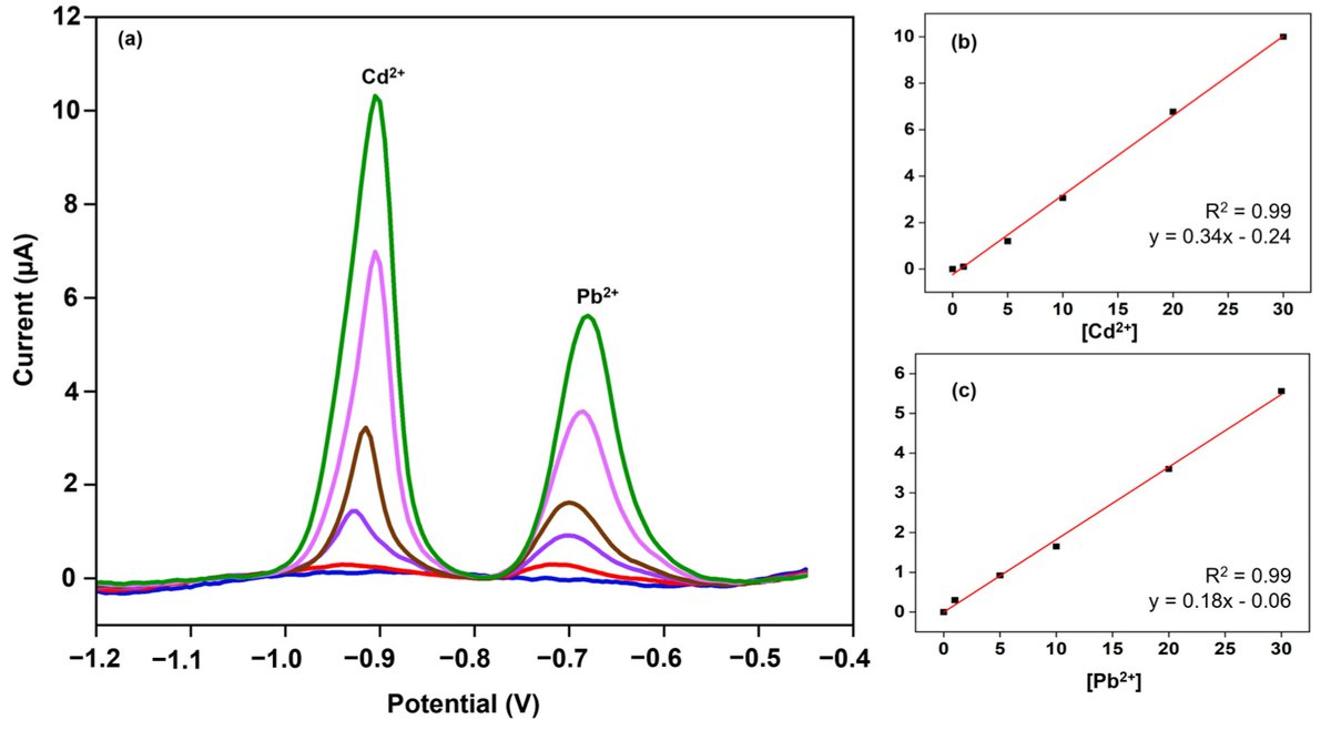Biosensors_MDPI's tweet image. 📣Call for Reading:

#Article

Enhancing Heavy Metal Detection through Electrochemical Polishing of Carbon Electrodes

By Sanjeev Billa, et al. 

mdpi.com/2079-6374/14/9…

#electrochemical #screen_printing #electrocatalyst #biosensor #Open_Access