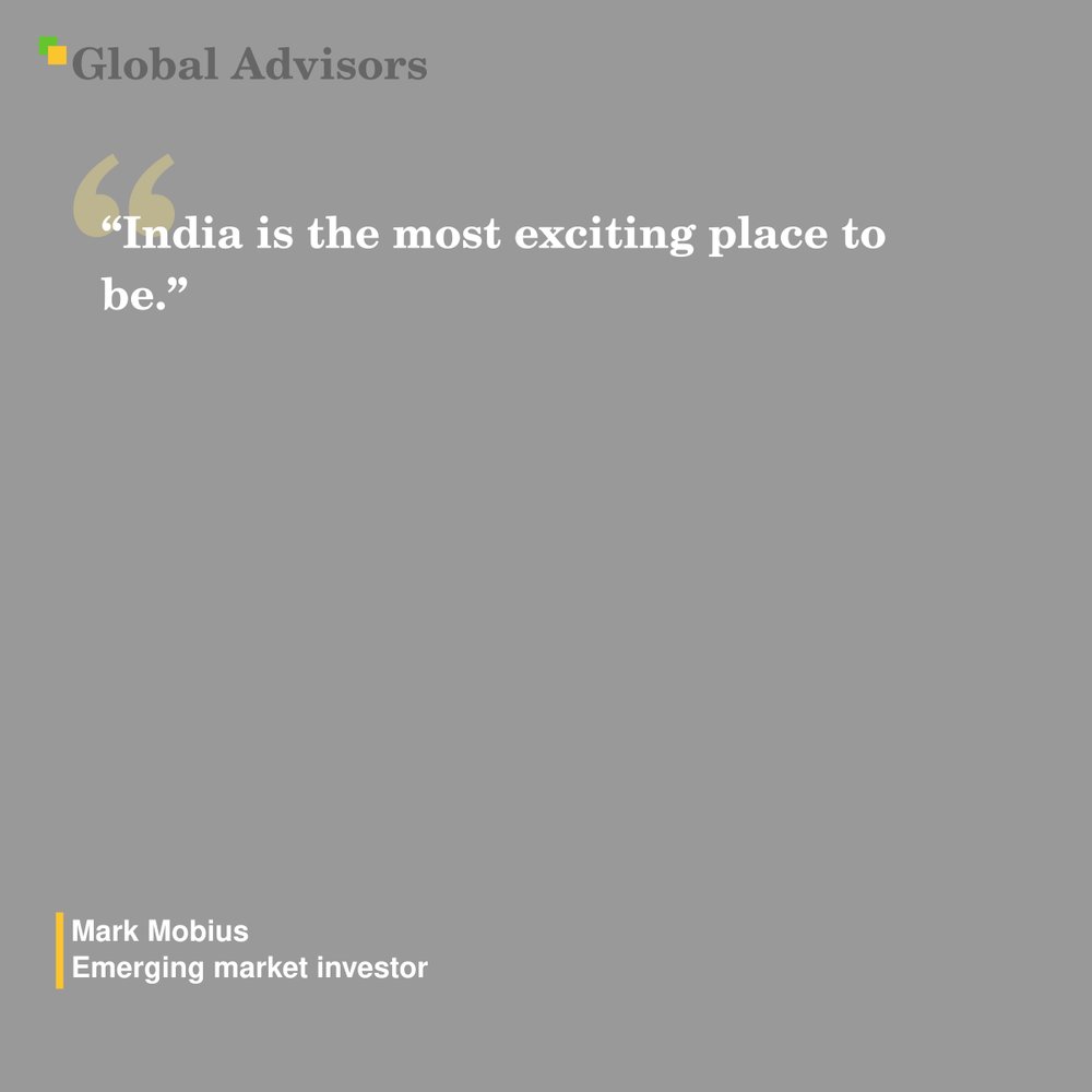 global_advisors's tweet image. #Quote: #MarkMobius – #EmergingMarket #Investor - with.ga/ck9rz
"#India is the most exciting place to be." - Mark Mobius - Emerging market investor

India's ascent as a manufacturing powerhouse hinges on its ability to capture supply chains shifting away from China...