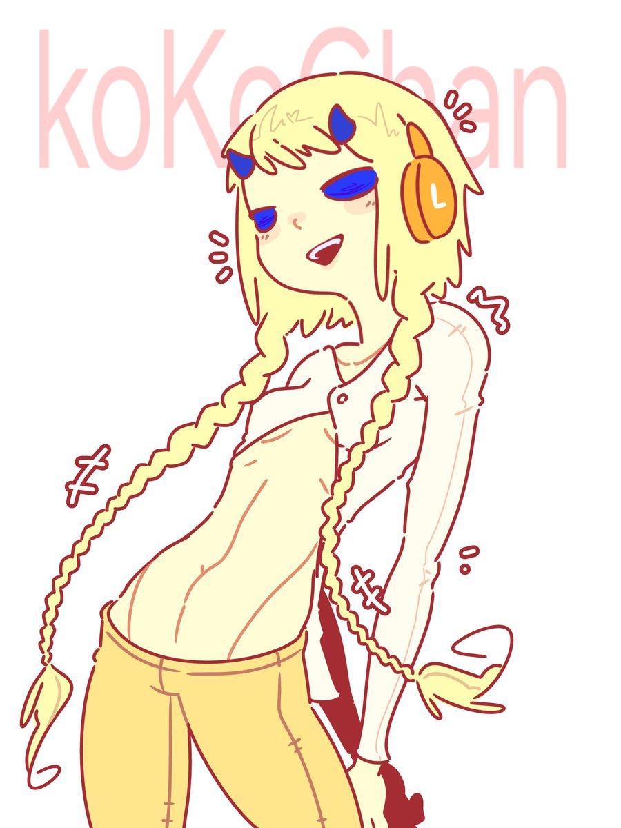 dwaconica's tweet image. Koko-chan! 
#art #arte #digitalart #artedigital #illustration #drawing #oc #roblox